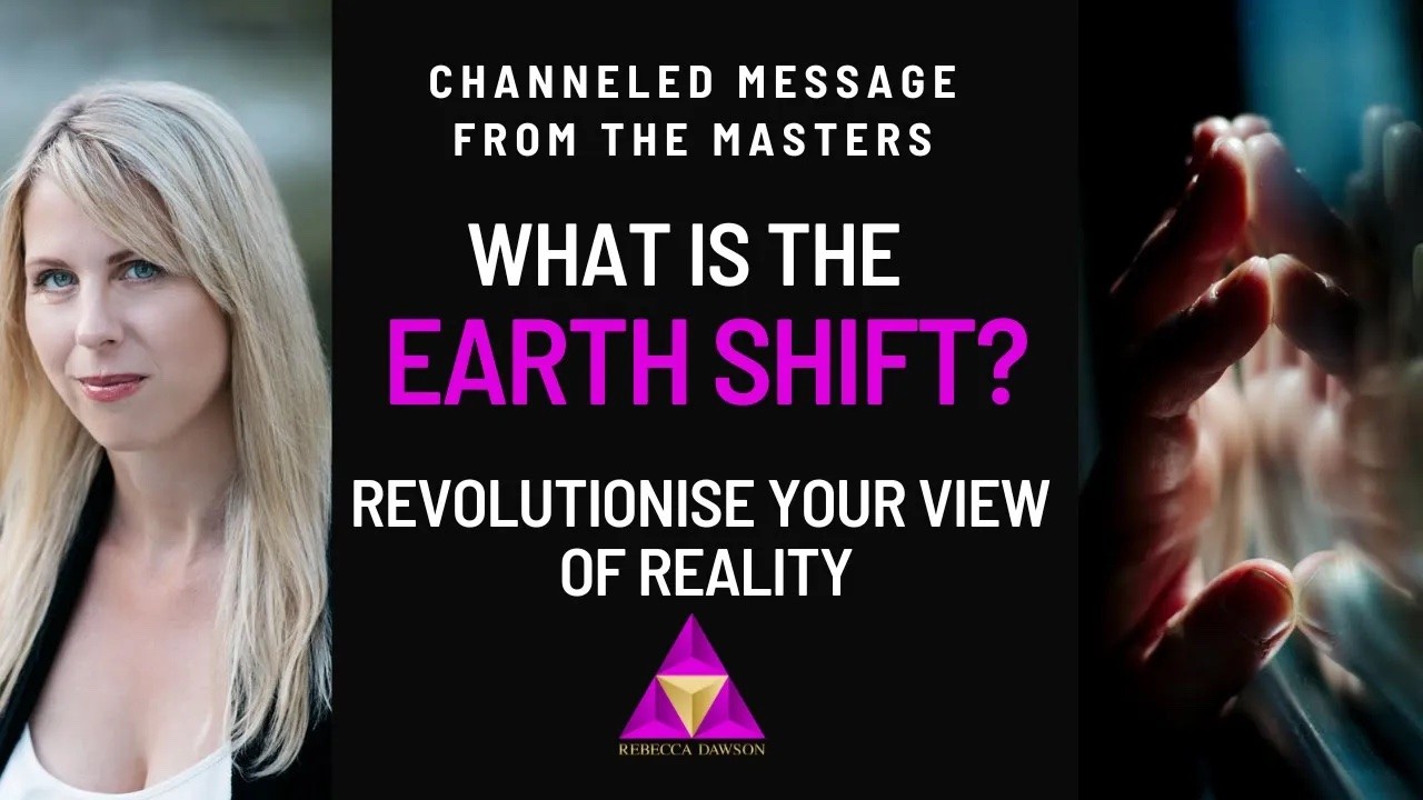 What is the Earth Shift? Cover of the channeled message of the masters